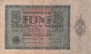 5 Billionen Mark ro.138 F